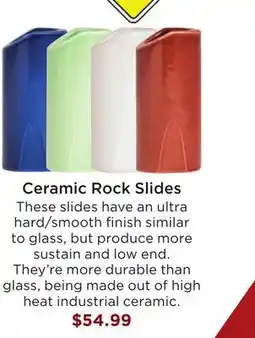 Long & McQuade CERAMIC ROCK SLIDES THE ROCK SLIDE offer