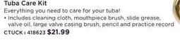 Long & McQuade CARLTON TUBA CARE KIT offer