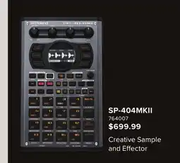 Long & McQuade ROLAND CREATIVE SAMPLE AND EFFECTOR offer
