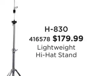 Long & McQuade GRETSCH LIGHTWEIGHT HI-HAT STAND offer