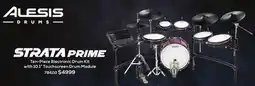 Long & McQuade ALESIS TEN-PIECE ELECTRONIC DRUM KIT WITH 10.1 TOUCHSCREEN DRUM MODULE offer