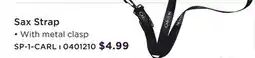 Long & McQuade CARLTON SAX STRAP offer