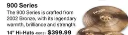 Long & McQuade PAISTE 14 HI-HATS 900 SERIES offer