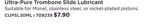 Long & McQuade CARLTON ULTRA-PURE TROMBONE SLIDE LUBRICANT offer
