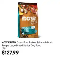 Petvalu Grain-Free Turkey, Salmon & Duck Recipe Large Breed Senior Dog Food offer