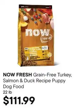 Petvalu Grain-Free Turkey, Salmon & Duck Recipe Puppy Dog Food offer