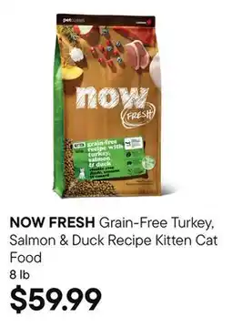 Petvalu Grain-Free Turkey, Salmon & Duck Recipe Kitten Cat Food offer