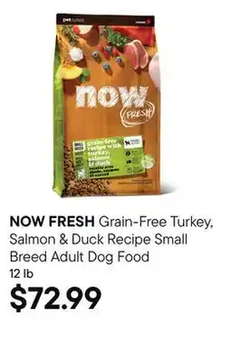 Petvalu Grain-Free Turkey, Salmon & Duck Recipe Small Breed Adult Dog Food offer