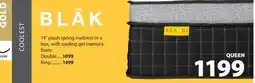 JYSK Blak 14 plush spring mattress in a box offer