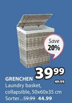 JYSK GRENCHEN Laundry basket offer