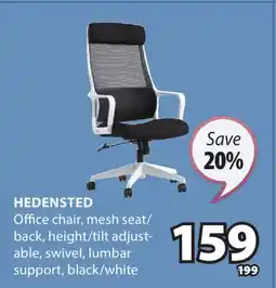 JYSK Hedensted Office chair offer