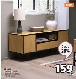 JYSK Odense TV bench offer