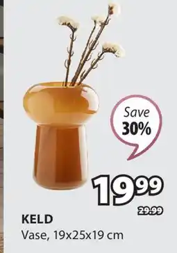 JYSK Keld Vase offer