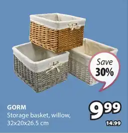 JYSK Gorm Storage basket offer