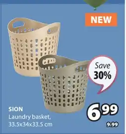 JYSK Sion Laundry basket offer