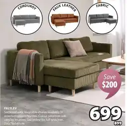 JYSK Falslev Sectional sofa offer