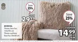JYSK MYRFIOL Throw offer