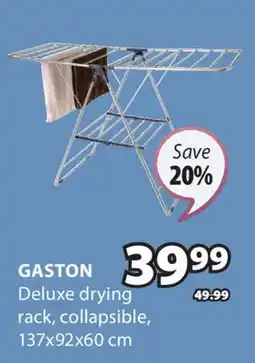 JYSK Gaston Deluxe drying rack offer