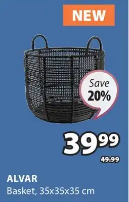 JYSK ALVAR Basket offer
