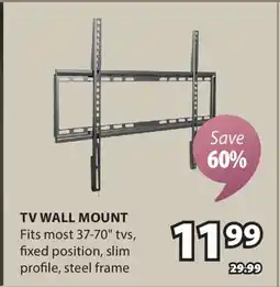JYSK TV WALL MOUNT Fits most 37-70 tvs offer
