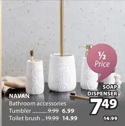 JYSK Navan Bathroom accessories offer