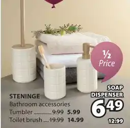 JYSK STENINGE Bathroom accessories offer
