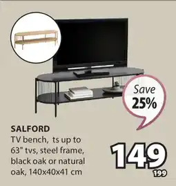 JYSK Salford TV bench offer