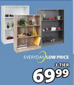 JYSK QUINN Bookcase 3-TIER offer