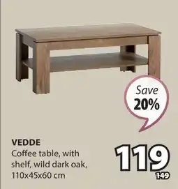 JYSK Vedde Coffee table offer