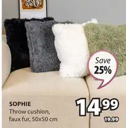 JYSK Sophie Throw cushion offer