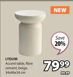 JYSK LYDUM Accent table offer