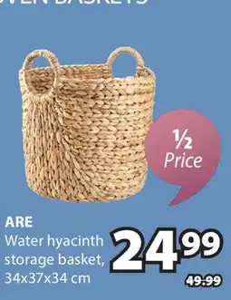 JYSK Are Water hyacinth storage basket offer