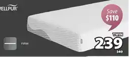 JYSK WELLPUR Memory foam mattress offer