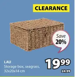 JYSK Lau Storage box offer