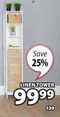 JYSK CAJA LINEN TOWER offer