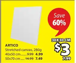 JYSK ARTICO Stretched canvas, 280g. 30X30 CM offer