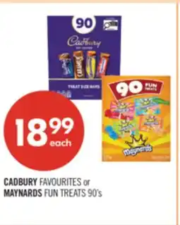Shoppers Drug Mart CADBURY FAVOURITES or MAYNARDS FUN TREATS offer