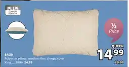 JYSK Bagn Polyester pillow offer