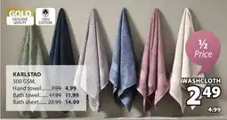 JYSK KARLSTAD Washcloth offer