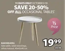 JYSK BAKKEBJERG Side table offer