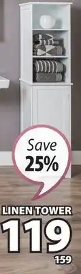 JYSK LINEN TOWER offer
