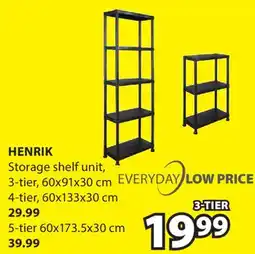 JYSK HENRIK Storage shelf unit offer