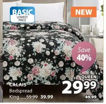 JYSK Calais Bedspread offer
