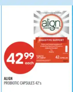 Shoppers Drug Mart ALIGN PROBIOTIC CAPSULES offer