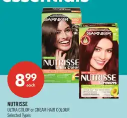 Shoppers Drug Mart NUTRISSE ULTRA COLOR or CREAM HAIR COLOUR offer
