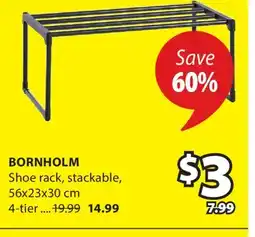 JYSK Bornholm Shoe rack offer