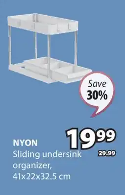 JYSK Nyon Sliding undersink organizer offer