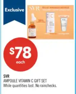 Shoppers Drug Mart SVR AMPOULE VITAMIN C GIFT SET offer