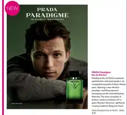 Shoppers Drug Mart PRADA Paradigme Eau de Parfum offer