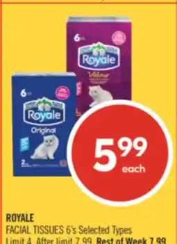 Shoppers Drug Mart ROYALE FACIAL TISSUES offer